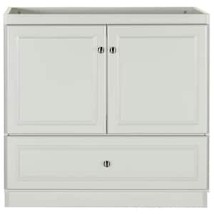 Ultraline 36 in. W x 21 in. D x 34.5 in. H Bath Vanity Cabinet without Top in Dewy Morning