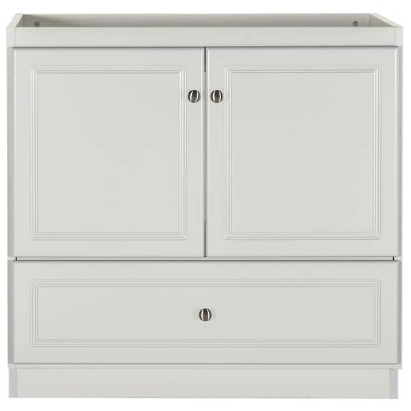 Simplicity by Strasser Ultraline 36 in. W x 21 in. D x 34.5 in. H Bath Vanity Cabinet without Top in Dewy Morning