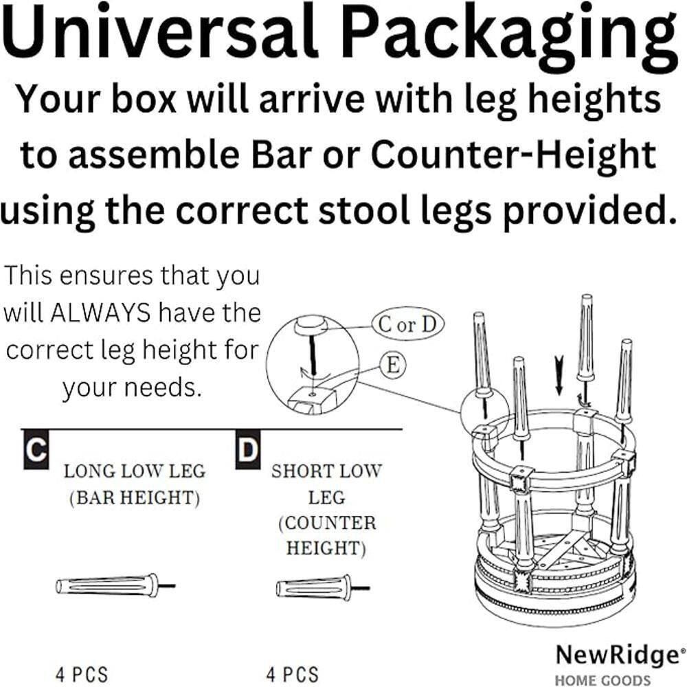 Chapman 26" Gray Wood Backless Swivel Bar Stool