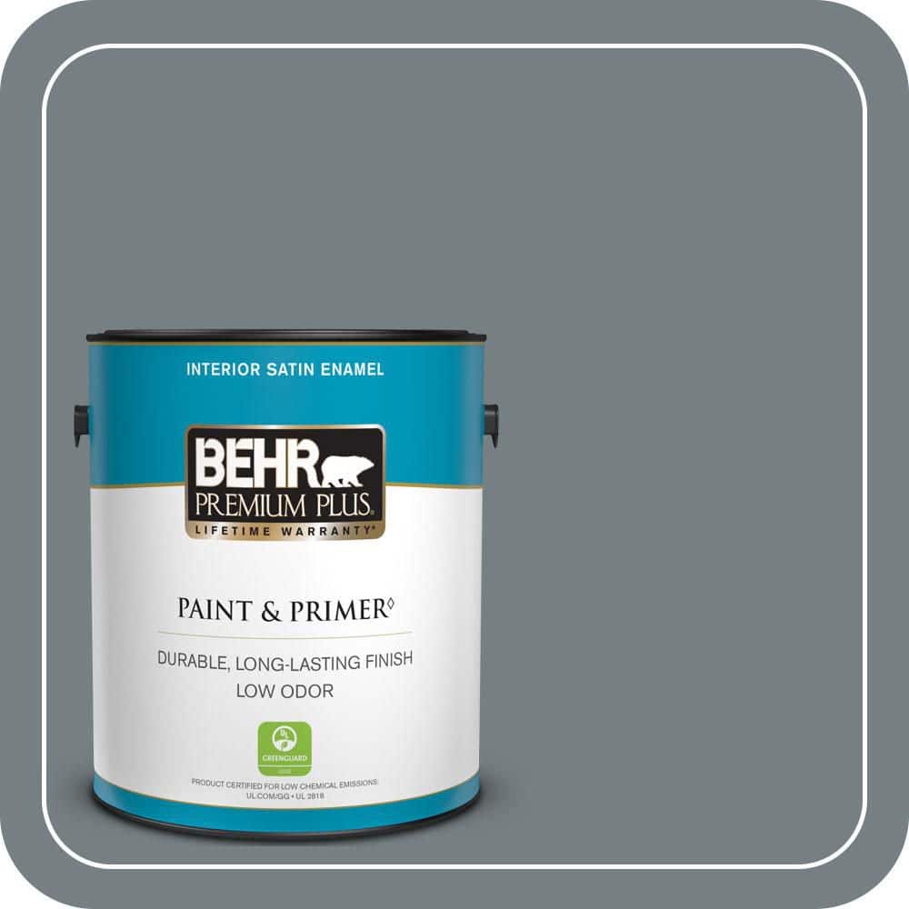 1 gal. #BNC-39 Peak Point Satin Enamel Low Odor Interior Paint & Primer price history on PriceWatchPro