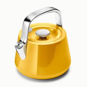 Stovetop Whistling Tea Kettle in Marigold