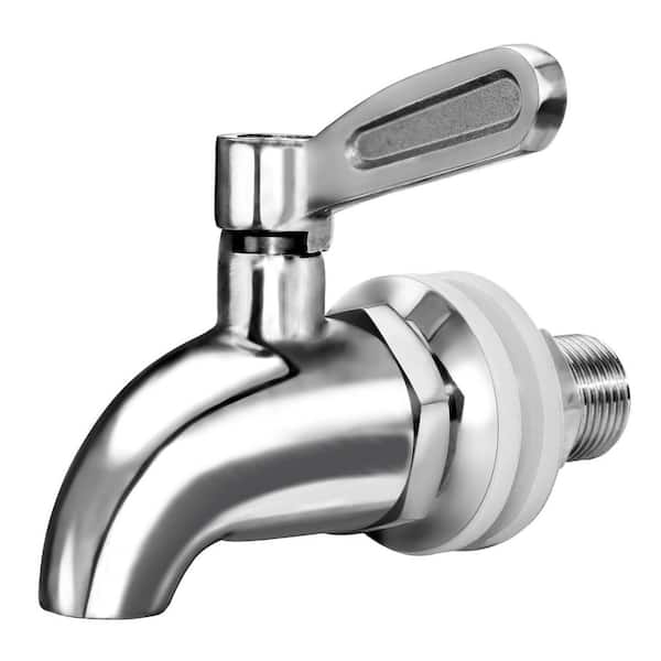 Stainless Steel Updated Replacement Spigot for Beverage Serveware Berkey Polished Fits 5/8 in. Mount