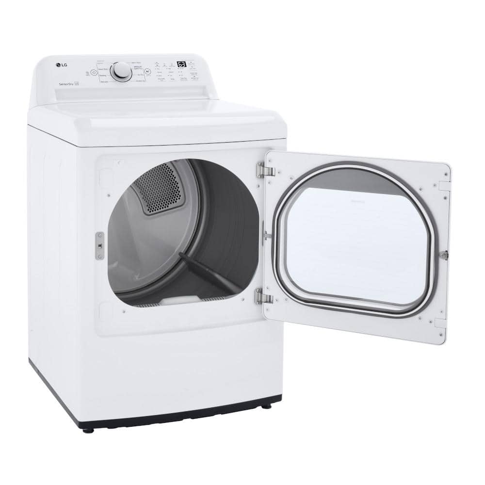 7.3 Cu. Ft. White Electric Dryer with Sensor Dry Technology