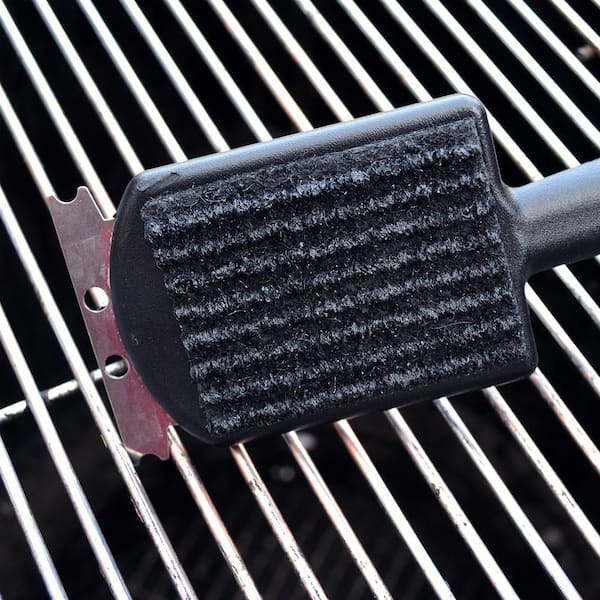 Grill Brush for Gas Grill, Heavy Duty Nylon BBQ Grill Cleaning Brush,  Removable Head for Easy Cleaning and Replacement, Best Alternative to  Dangerous Wire Brush, Do Not Use on Hot\\/Warm 