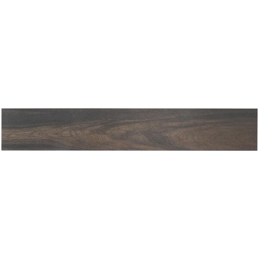 Basswood Brown 4 in. x 0.39 in. Matte Porcelain Floor and Wall Tile Sample price history on PriceWatchPro