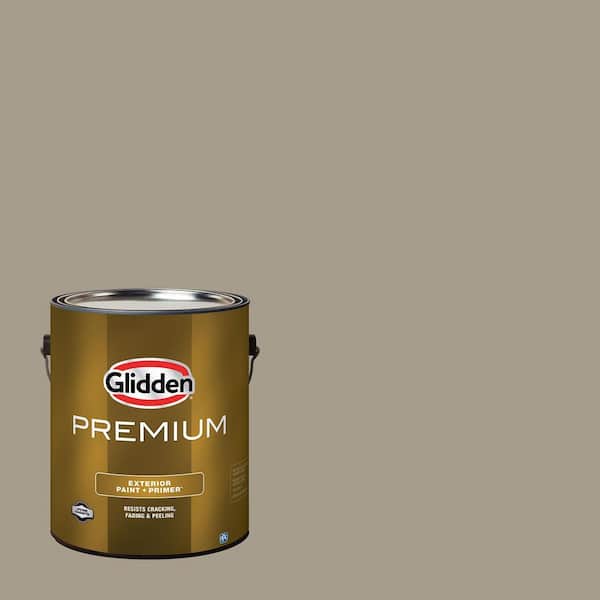 Glidden Premium 1 gal. PPG1024-5 Stonehenge Greige Semi-Gloss