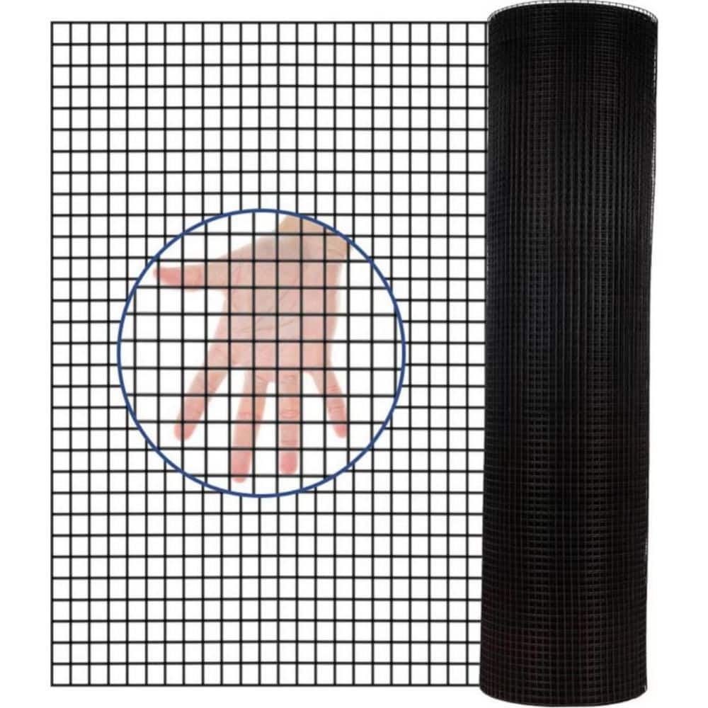 1/4 in. x 3 ft. x 50 ft. 19-Gauge Black Hardware Cloth, Welded Wire Fence price history on PriceWatchPro
