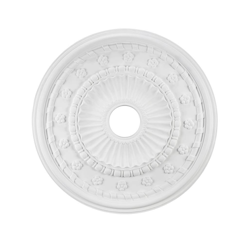 Aspen Creative Corporation 24 in. White Ceiling Medallion 20303 - The ...