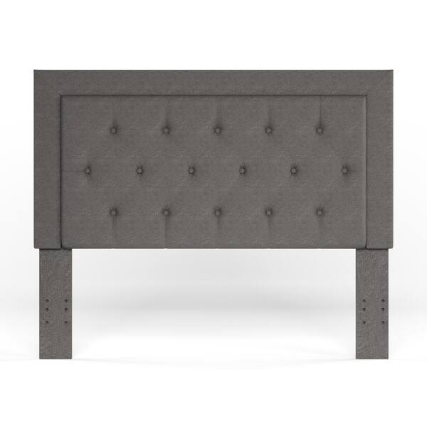 Linon Home Decor Clayton Charcoal Full/Queen Headboard 881005CHA01U