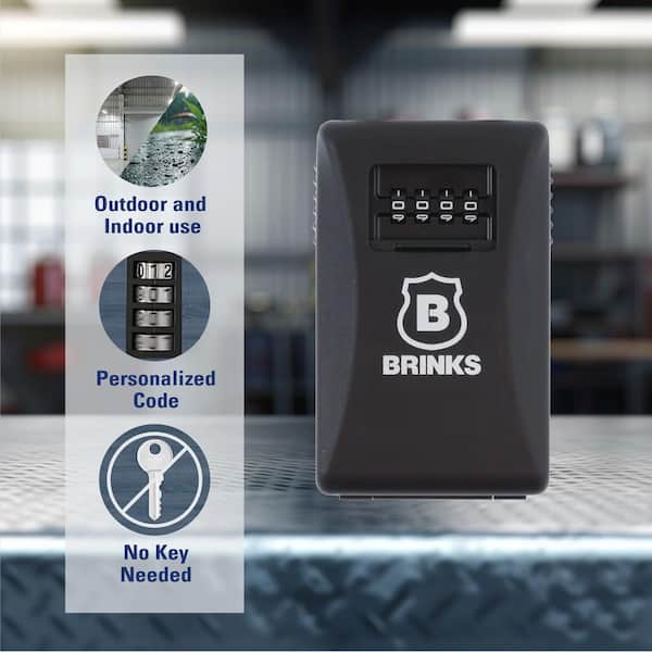 Brinks Wall Mount Key Safe 675-80002 - The Home Depot