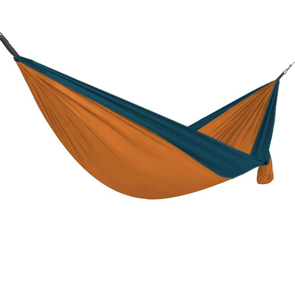 Tidoin 9 ft. Amber Outdoor Deluxe Portable Hammock Compact Hammock