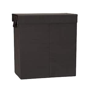 Cobblestone Collapsible Laundry Sorter Hamper with Lid