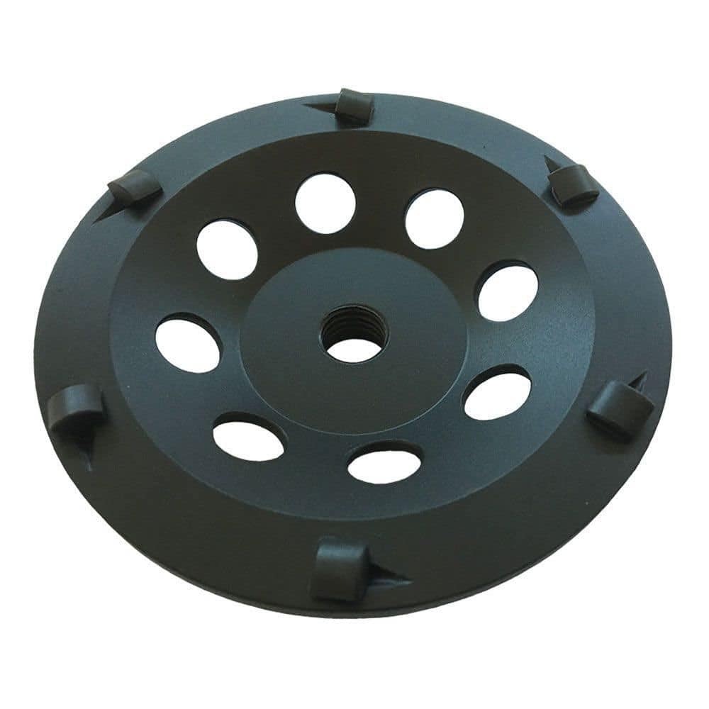 7 in. PCD Grinding Wheel, 6 Quarter Round PCD Segments, 5/8 in.-11 in. Threaded Arbor price history on PriceWatchPro