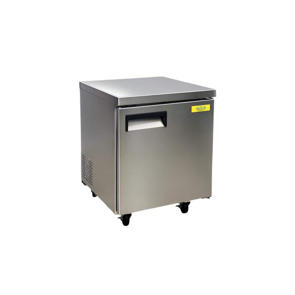 27 in. 6.3 cu. ft. Commercial NSF Undercounter Refrigerator EUC30R Stainless