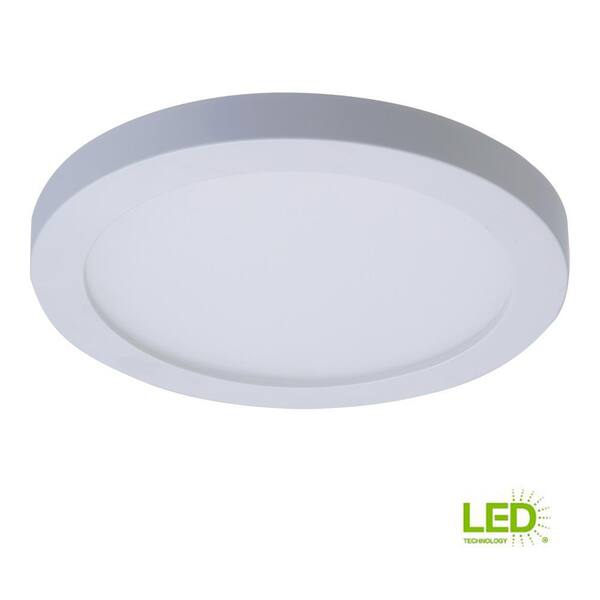 White 4 in Halo SMD4R6950WH SMD 5000K Integrated Led Surface Mount/Recessed Round Trim 