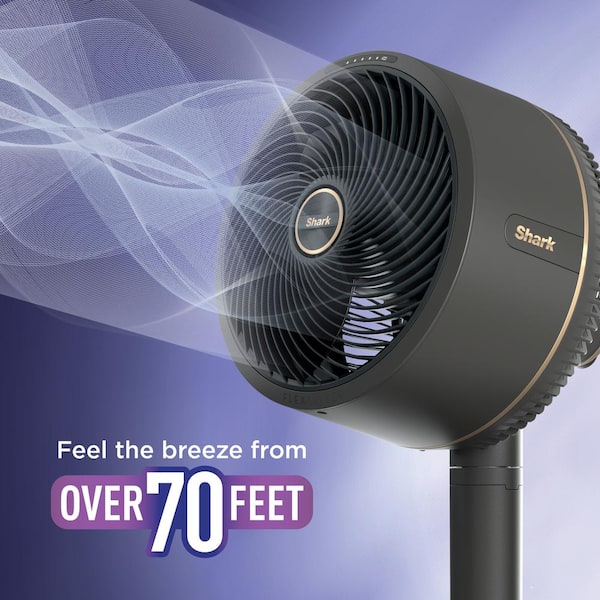Shark FlexBreeze 13 in. 5-Speed Outdoor and Indoor Pedestal Fan in