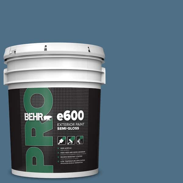 5 gal. #S500-6 Shipyard Semi-Gloss Acrylic Exterior Paint