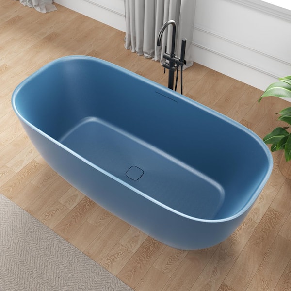 ANZZI Piete Series 68 x 32 Soaking Flat Bottom Freestanding