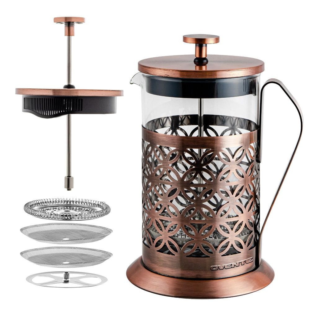 Brew Copper Cafetiere French Press Coffeemaker