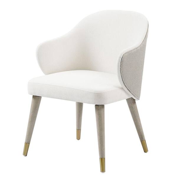 Acme Furniture Charity Gray Oak Wood Arm Chair Set-2 DN03086 - The Acme Furniture Charity Gray Oak Wood Arm Chair Set-2 DN03086 - The