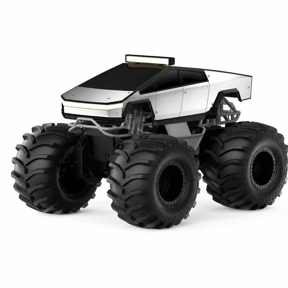 Amphibious 4WD Monster Truck RC Car 1:18 Scale Waterproof Alloy Shell All Terrain Off-Road with LED Lights 2.4GHz price history on PriceWatchPro