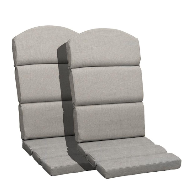 Aoodor 20.47 in. x 20.86 in. x 31.31 in. H Adirondack Chair Cushion with Piping (Set of 2)