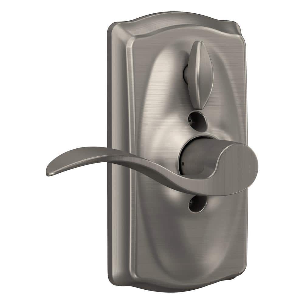 Satin Nickel Electronic Keypad Entry Lock with Lever