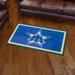 Seattle Mariners 3ft. x 5ft. Plush Area Rug