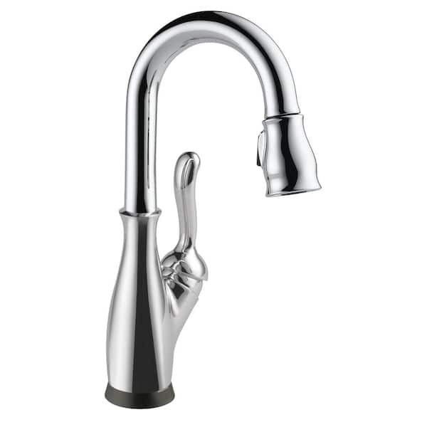 Delta Leland Touch2O with Touchless Technology Single Handle Bar Faucet in Chrome