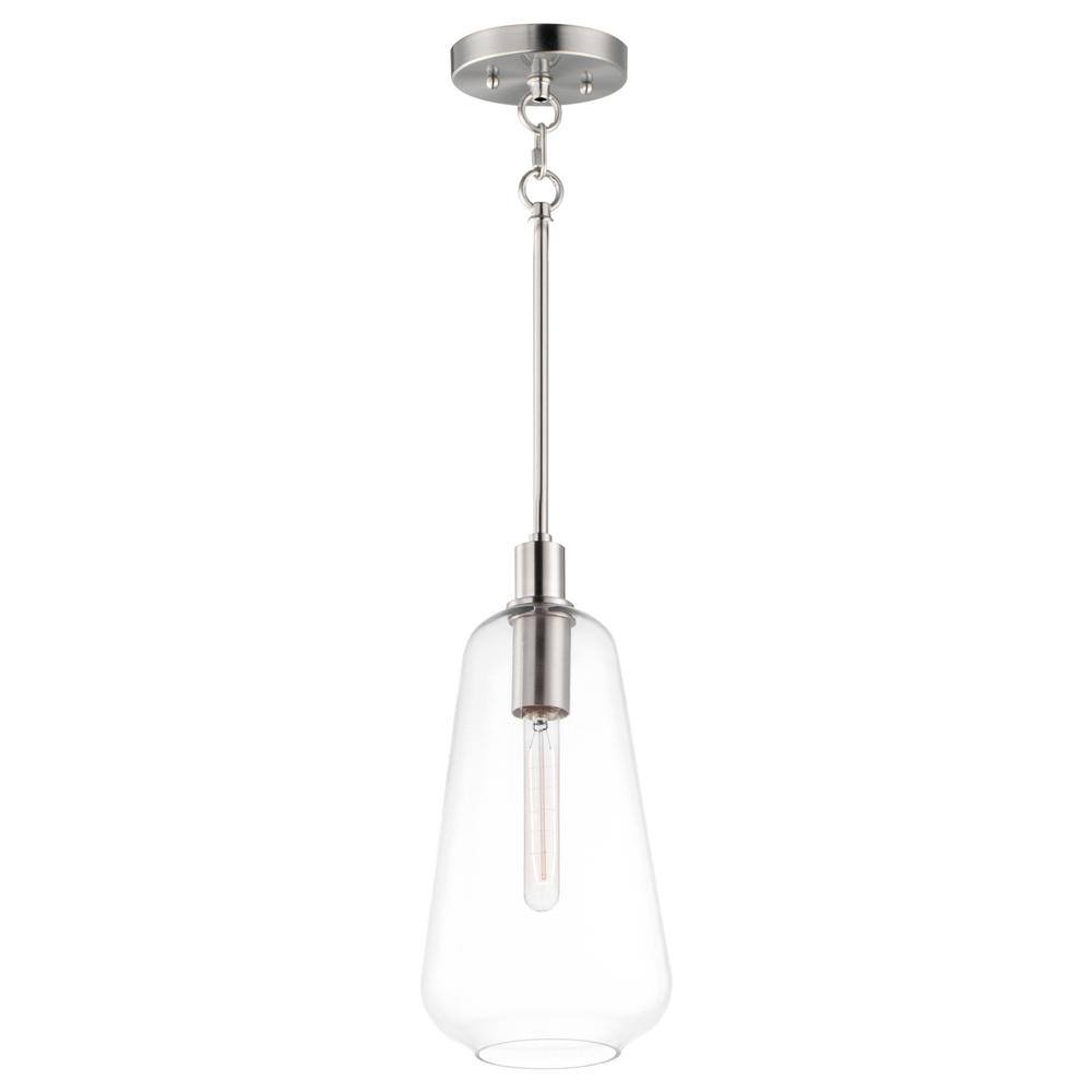 Babylon 1-Light Satin Brass Pendant Light price history on PriceWatchPro