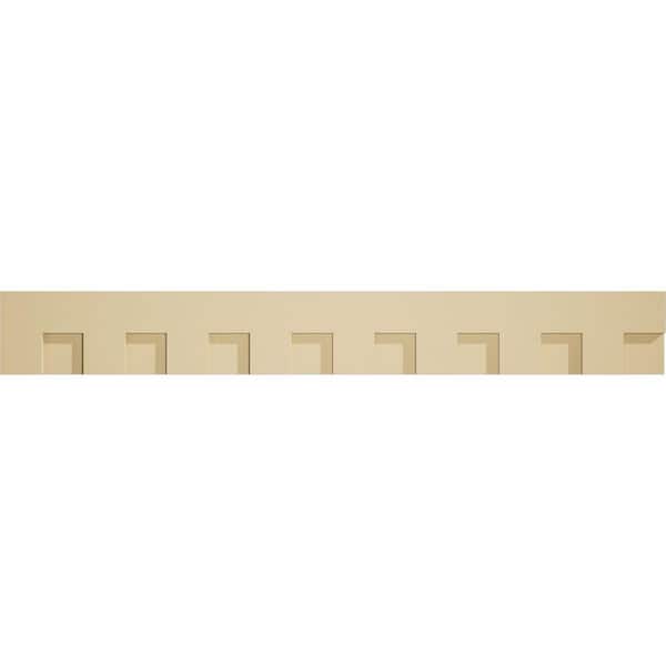1 in. D x 6 in. W x 48 in. L Primed Polyurethane Panel Moulding