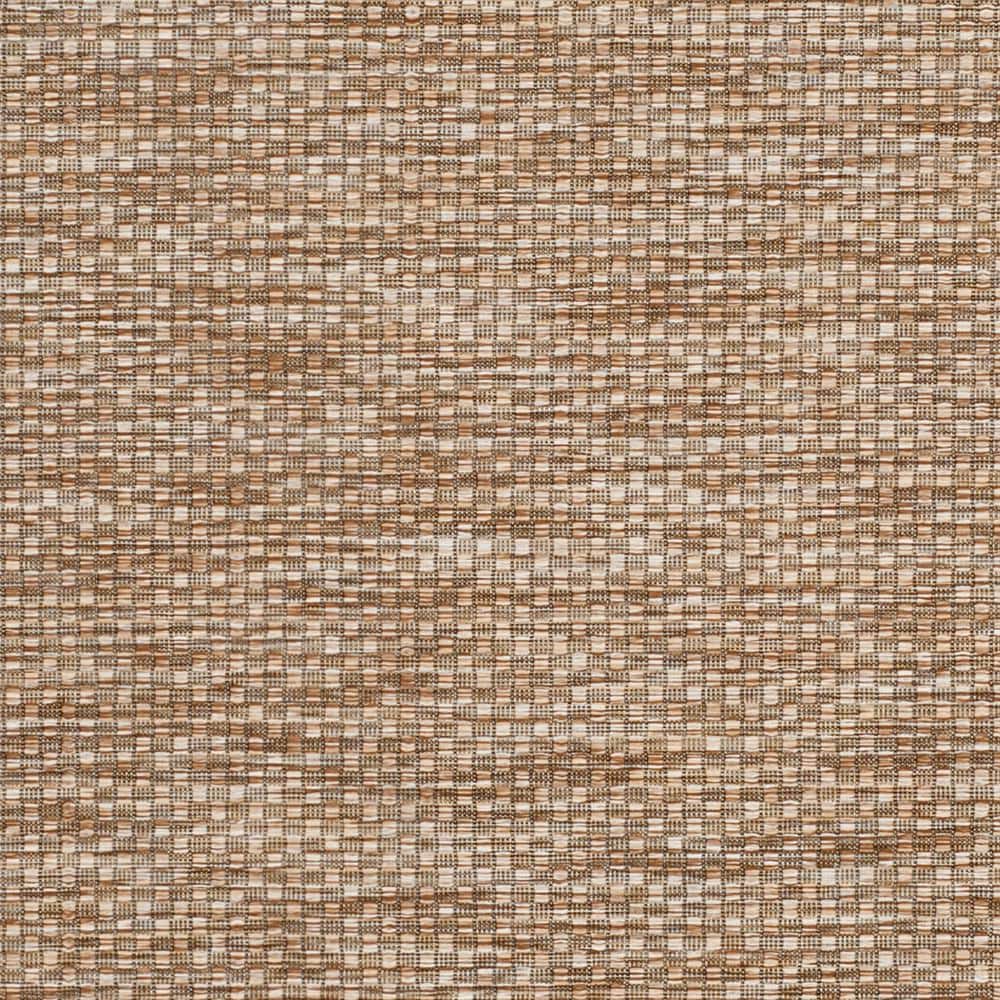 5'3" Square Black and Taupe Synthetic Outdoor Area Rug