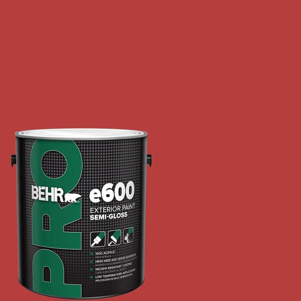 BEHR PRO 1 gal. #S-G-170 Licorice Stick Semi-Gloss Exterior Paint