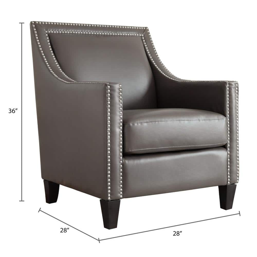 alisa nailhead accent chair