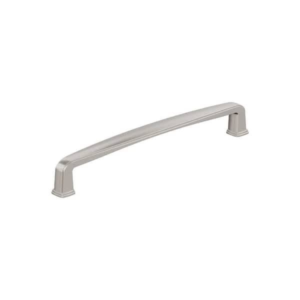 Amerock Franklin 6-5/16 in. (160mm) Traditional Satin Nickel Arch Cabinet Pull