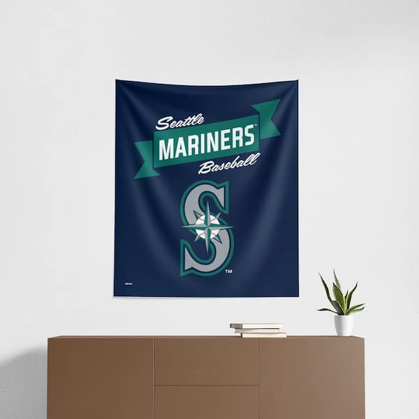 THE NORTHWEST GROUP MLB Premium Mariners Printed Multi-Colored Wall Hanging
