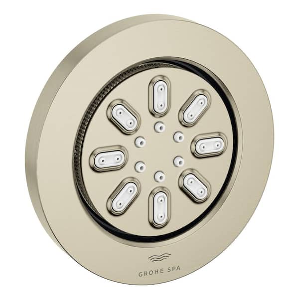 GROHE Rainshower Aqua 2-Spray Round Body Spray in Brushed Nickel
