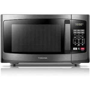 Black + Decker EM 036AB14 Digital Microwave Oven With Turntable Push-Button  Door