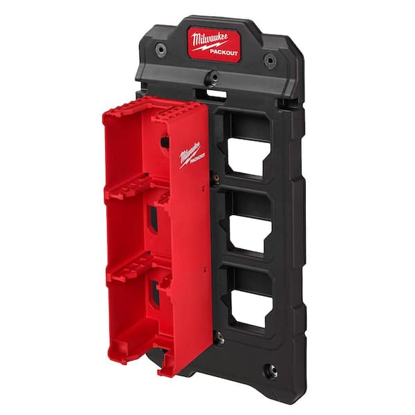 Archivo STL Milwaukee Packout Doble M18 Batería de montaje 🧑‍🔧·Idea de