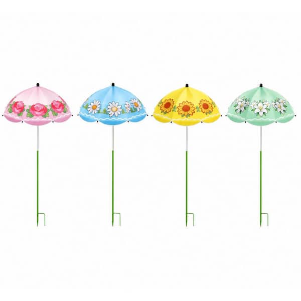 floral design patio umbrellas Umbrella Boho 6.5ft, UPF 50+ Outdoor Beach Umbrella with Fringe, Push Button Tilt, Retro Parasol for Garden Backyard Poolside : Patio, Lawn & Garden use crank lift Waterproof 2.17 ft. Metal Pole Market
