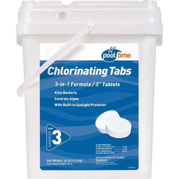 Pool Time 21827PTM 35 lbs. Pool Chlorinating Tablets - 1