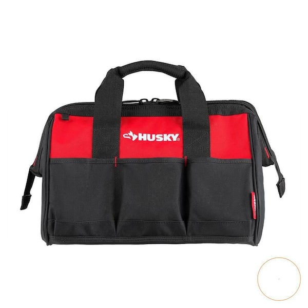 15 in. 8 Pocket Zippered Tool Bag (2-Count)