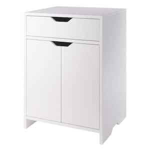 Winsome Halifax 5-Drawer Composite Wood Cabinet, White