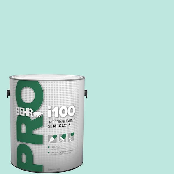 BEHR PRO 1 gal. #490A-2 Cool Jazz Semi-Gloss Interior Paint