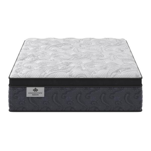 KINGSDOWN Passions Caison King Firm 17 in. Euro Pillow Top Hybrid