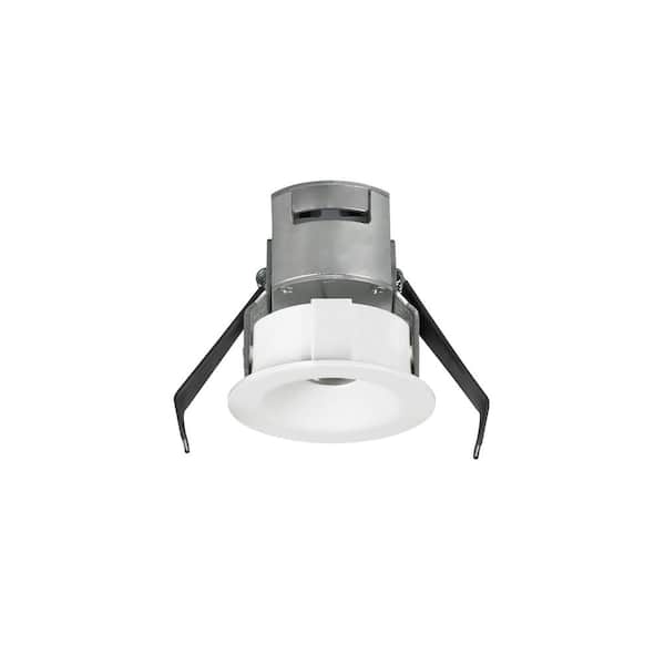Generation Lighting Lucarne LED Niche 3 in. Canless Down Light 3000K New Construction or Remodel Integrated LED Recessed Light Kit