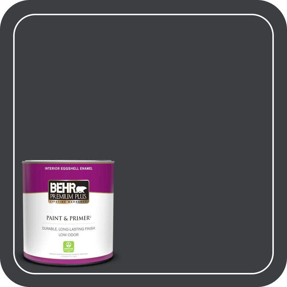 1 qt. #ECC-25-3 Obsidian Stone Eggshell Enamel Low Odor Interior Paint & Primer price history on PriceWatchPro