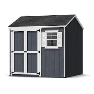 Value Workshop 8 ft. x 8 ft. Outdoor Wood Storage Shed Precut Kit with Operable Window (64 sq. ft.)