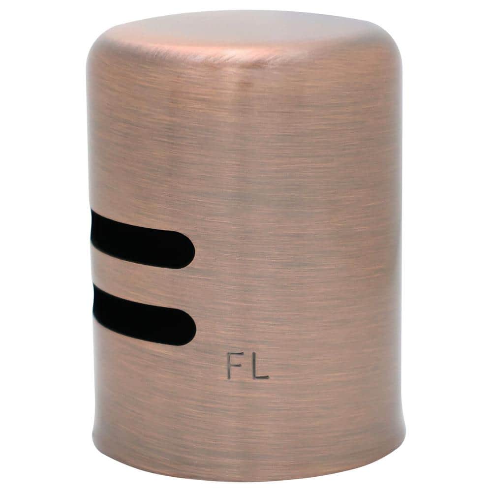 Antique Copper Solid Brass Air Gap Cap Kit