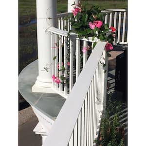 72 in. x 36 in. Level Section Providence Rail Kit with Reinforcements, 13 Balusters, Hardware and Crush Blocks